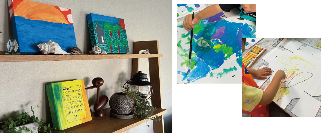 【ご予約受付中】段ボールキャンバスに絵を描こう!ワークショップ